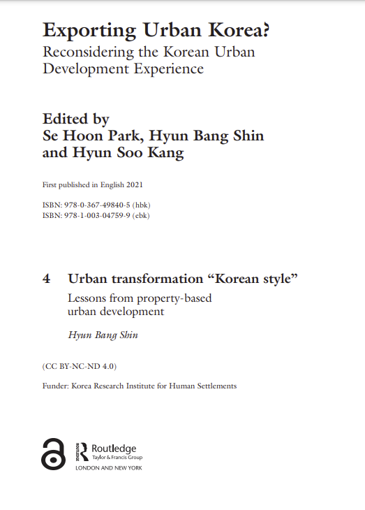 Chapter 4 Urban transformation &quot;Korean style&quot;