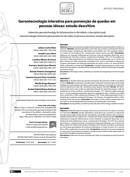 Interactive gerontechnology for fall prevention in the elderly: a descriptive study