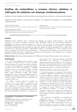 Análise de metanálises e ensaios clínicos relativos à utilização de estatinas em doenças cardiovasculares