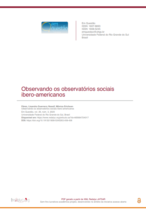 Observando os observatórios sociais ibero-americanos