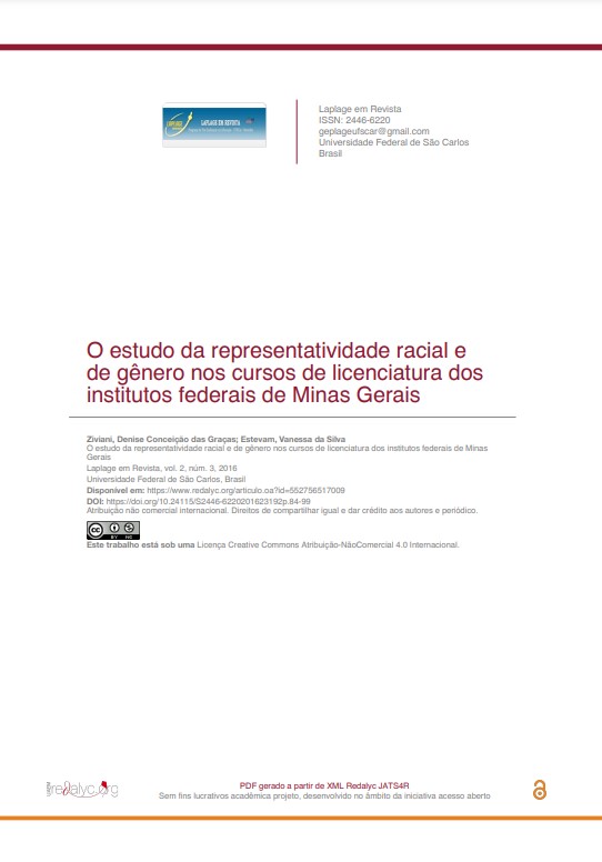 O estudo da representatividade racial e de gênero nos cursos de licenciatura dos institutos federais de Minas Gerais