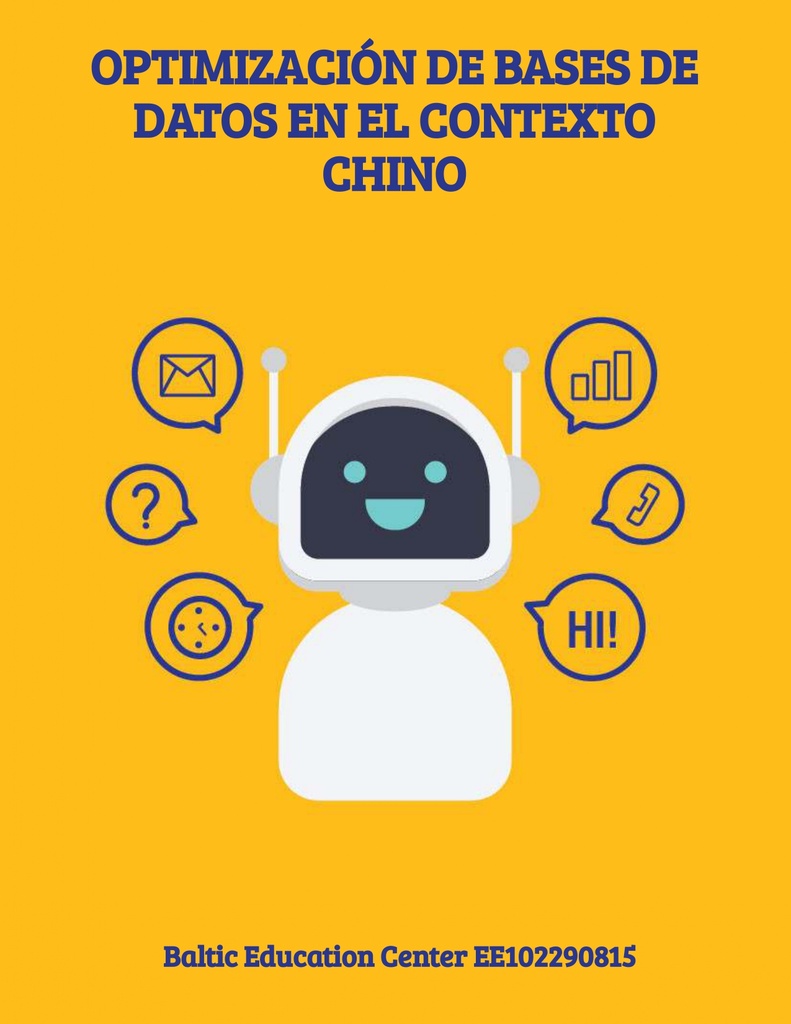 OPTIMIZACIÓN DE BASES DE DATOS EN EL CONTEXTO CHINO