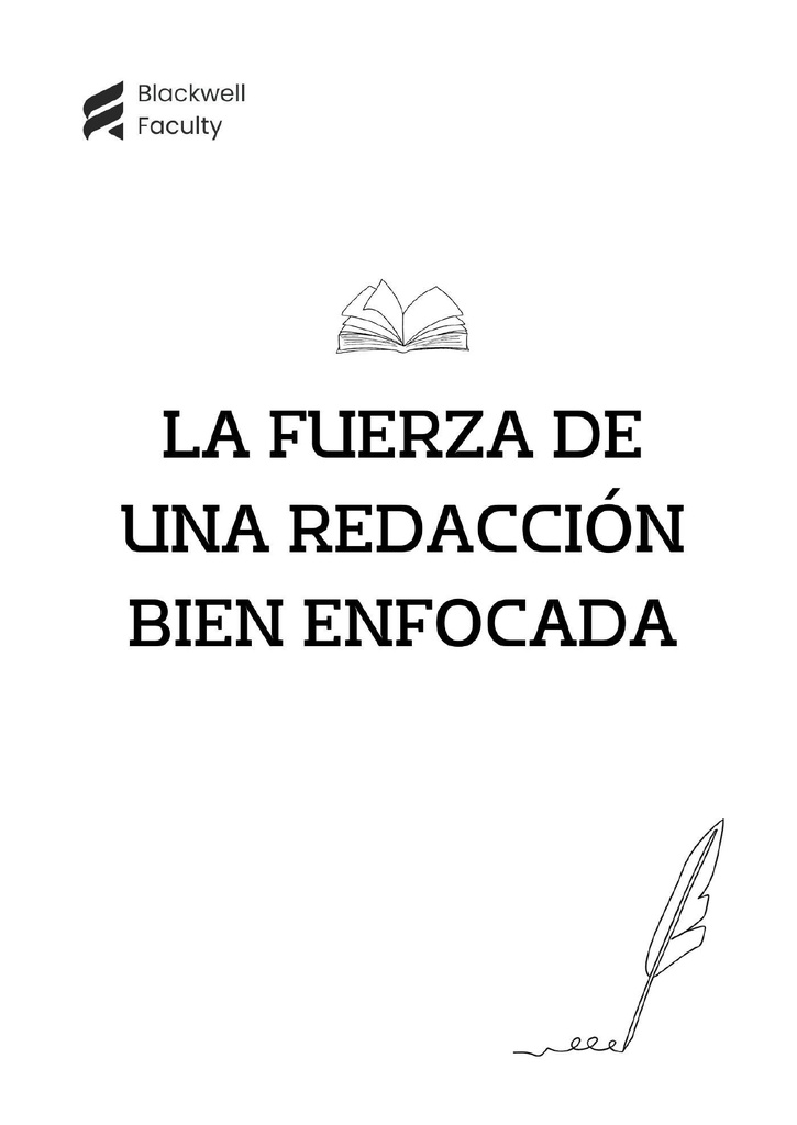 LA FUERZA DE UNA REDACCIÓN BIEN ENFOCADA