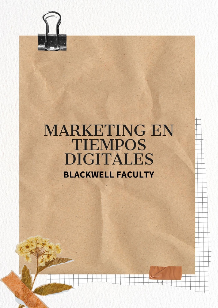 MARKETING EN TIEMPOS DIGITALES