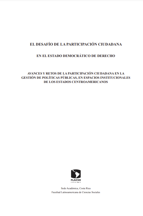 El desafío de la participación ciudadana en el estado democrático de derecho