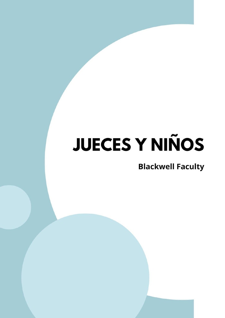 JUECES Y NIÑOS
