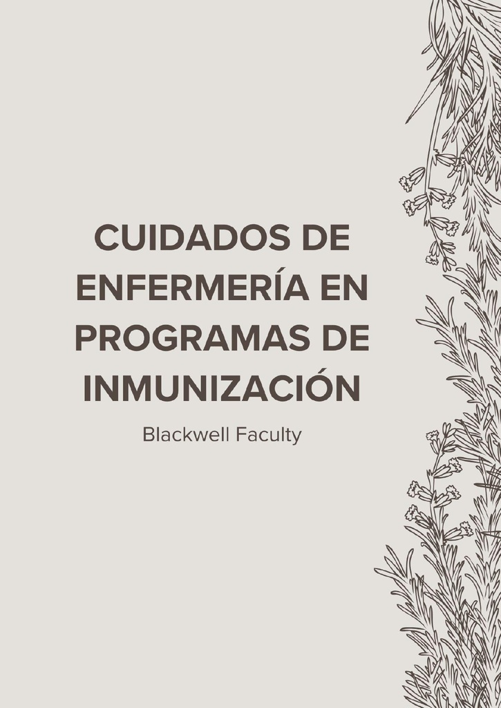 CUIDADOS DE ENFERMERÍA EN PROGRAMAS DE INMUNIZACIÓN