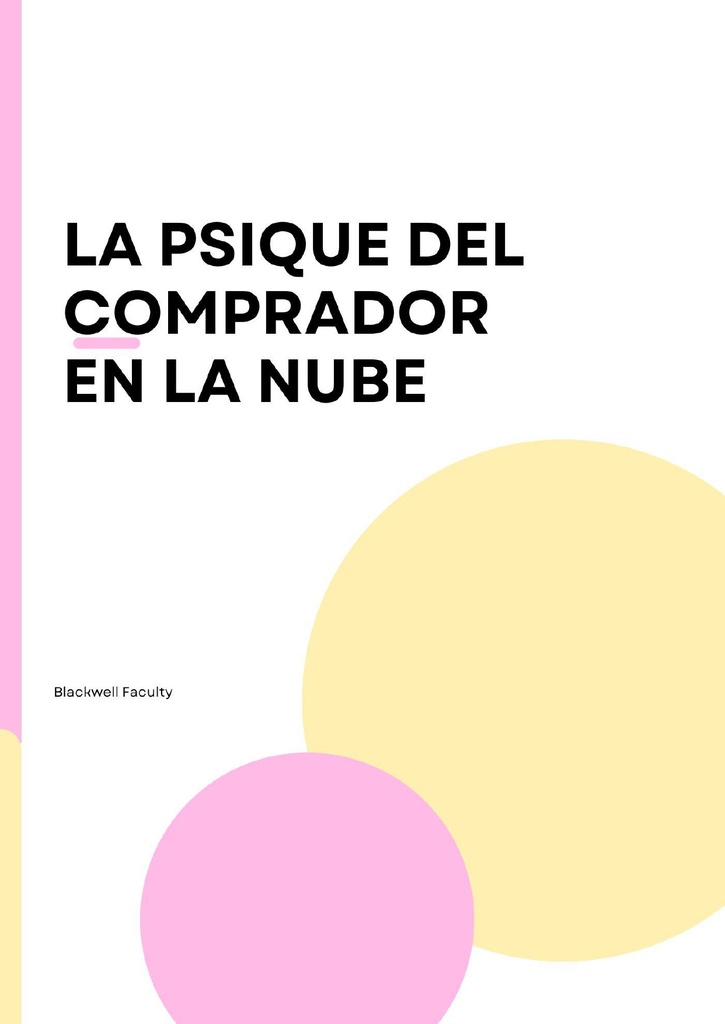 LA PSIQUE DEL COMPRADOR EN LA NUBE