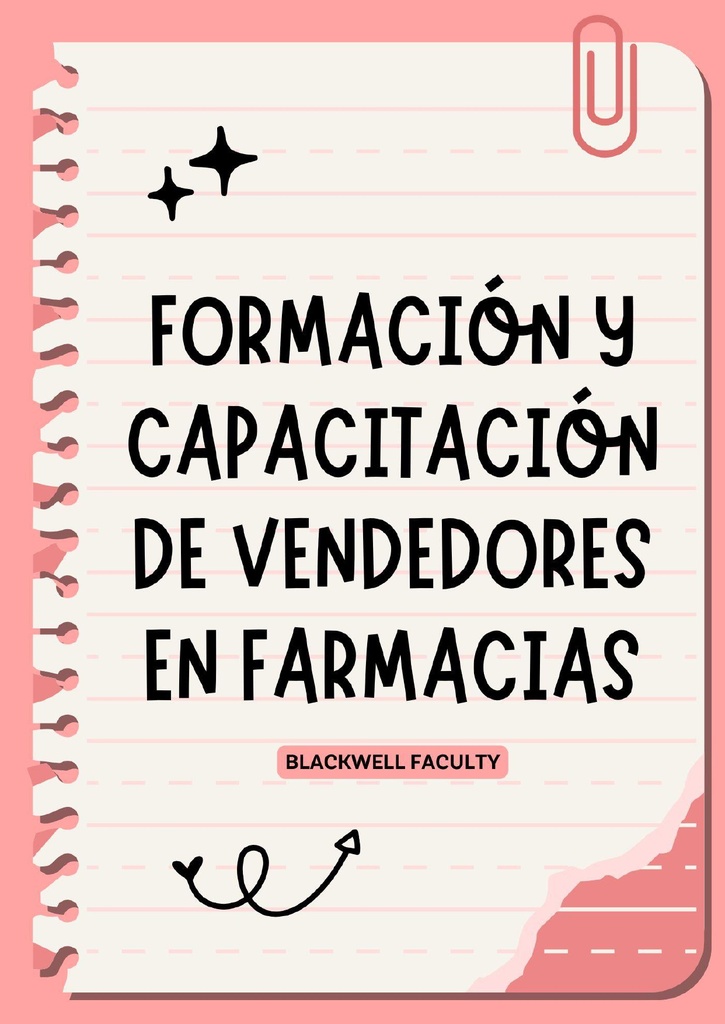 FORMACIÓN Y CAPACITACIÓN DE VENDEDORES EN FARMACIAS