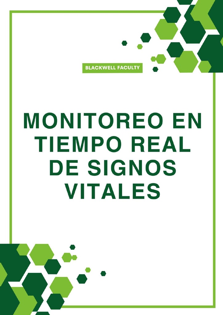 MONITOREO EN TIEMPO REAL DE SIGNOS VITALES