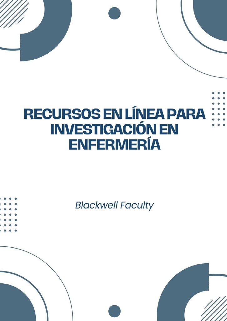 RECURSOS EN LÍNEA PARA INVESTIGACIÓN EN ENFERMERÍA