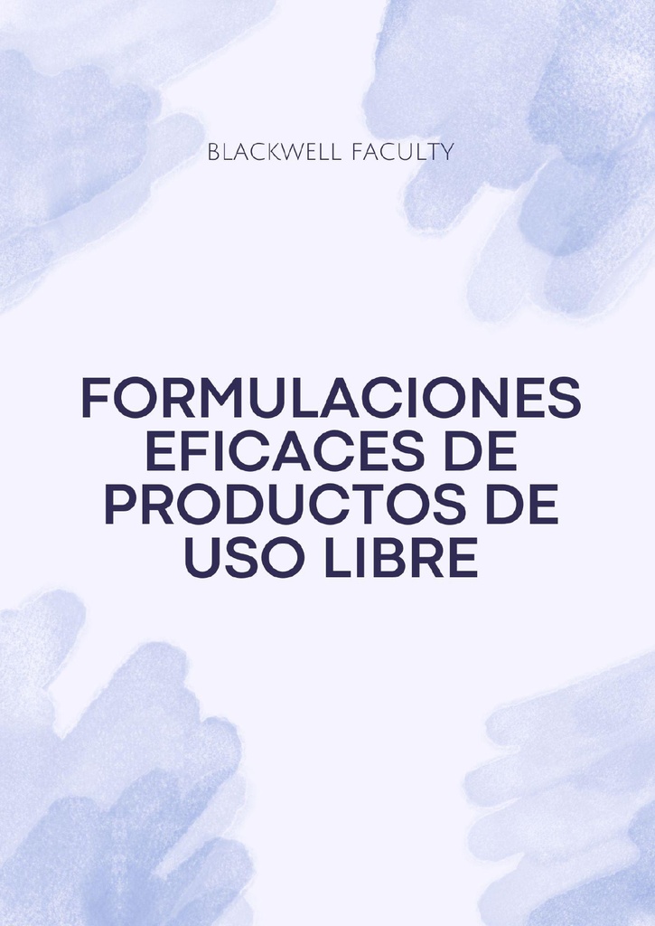 FORMULACIONES EFICACES DE PRODUCTOS DE USO LIBRE