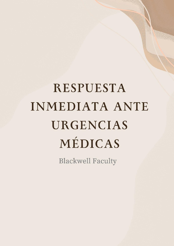 RESPUESTA INMEDIATA ANTE URGENCIAS MÉDICAS