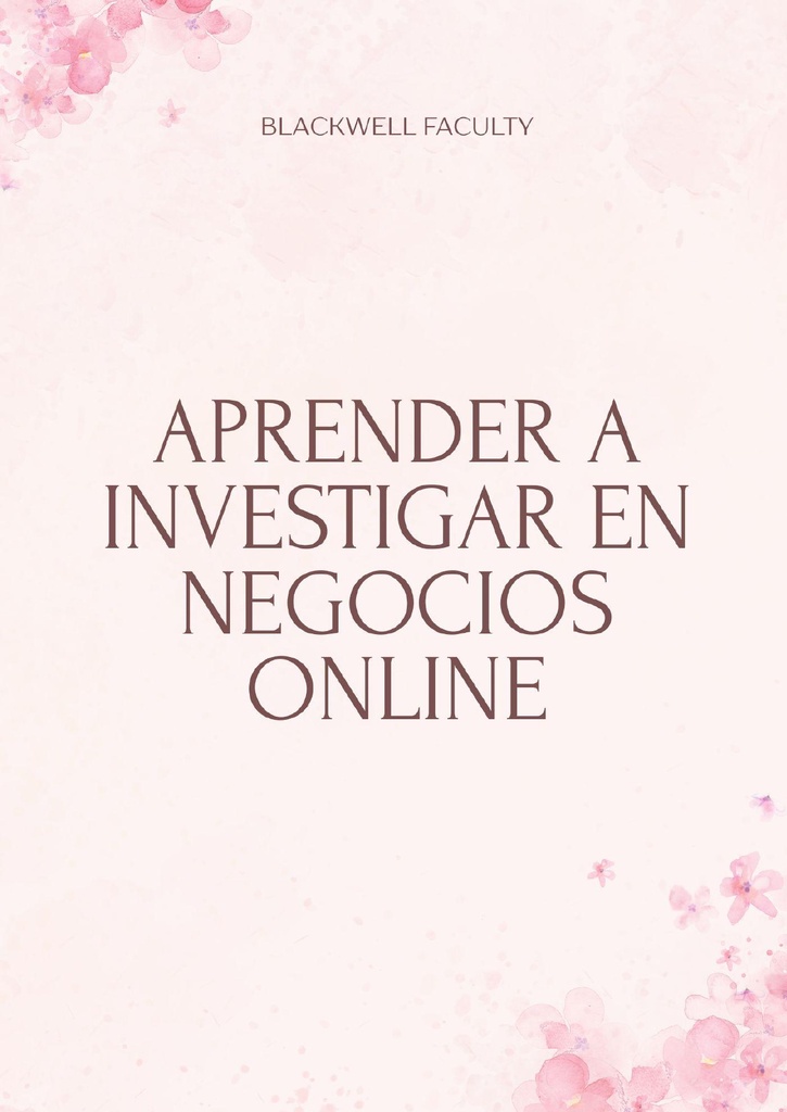 APRENDER A INVESTIGAR EN NEGOCIOS ONLINE
