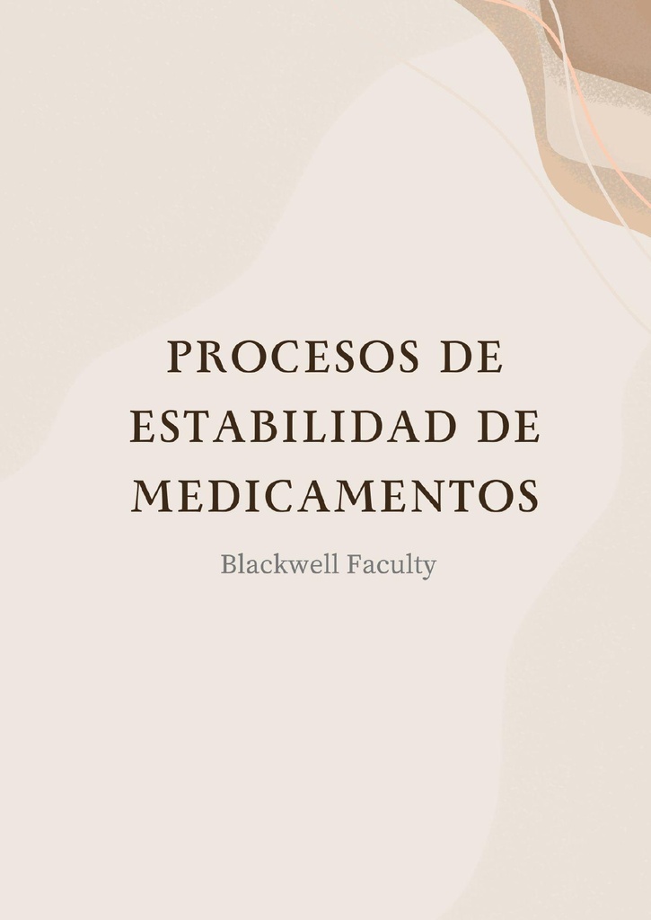 PROCESOS DE ESTABILIDAD DE MEDICAMENTOS