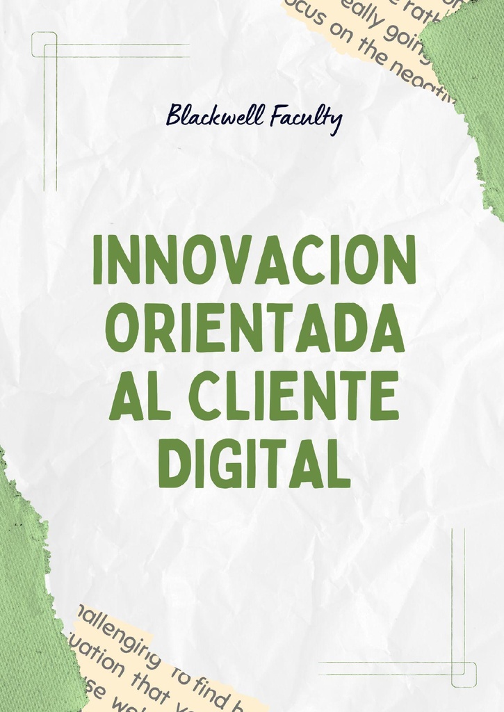 INNOVACION ORIENTADA AL CLIENTE DIGITAL