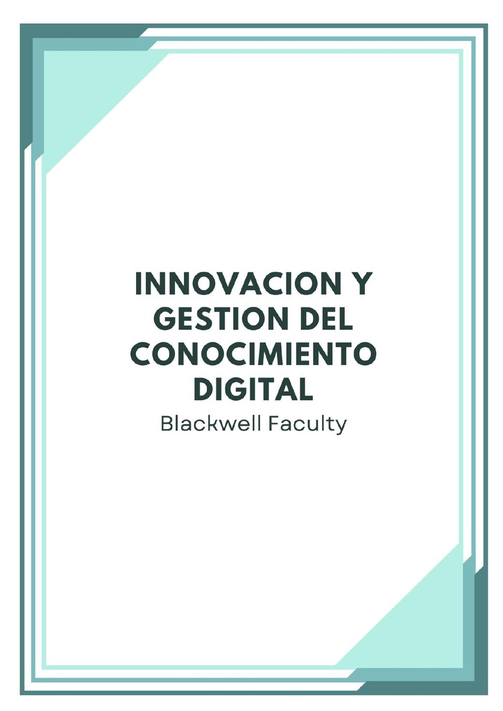INNOVACION Y GESTION DEL CONOCIMIENTO DIGITAL