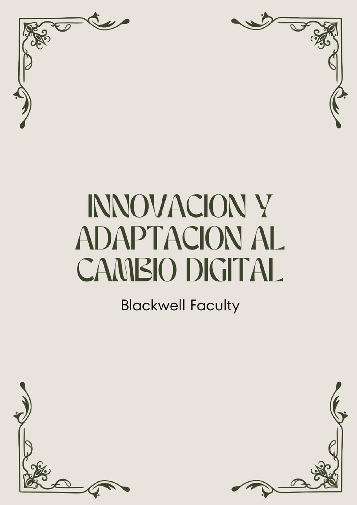 INNOVACION Y ADAPTACION AL CAMBIO DIGITAL