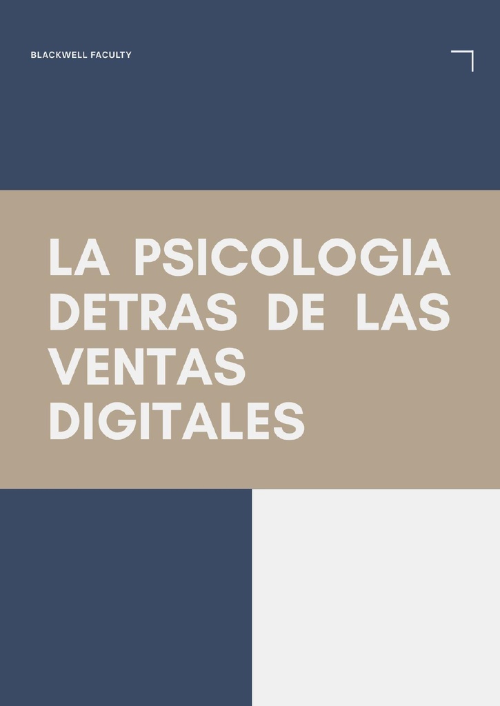 LA PSICOLOGIA DETRAS DE LAS VENTAS DIGITALES