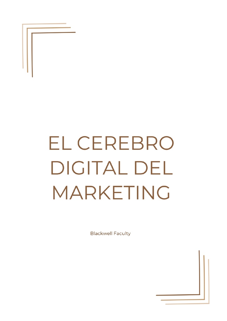 EL CEREBRO DIGITAL DEL MARKETING