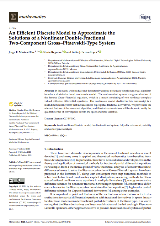 An Efficient Discrete Model to Approximate the Solutions of a Nonlinear Double-Fractional