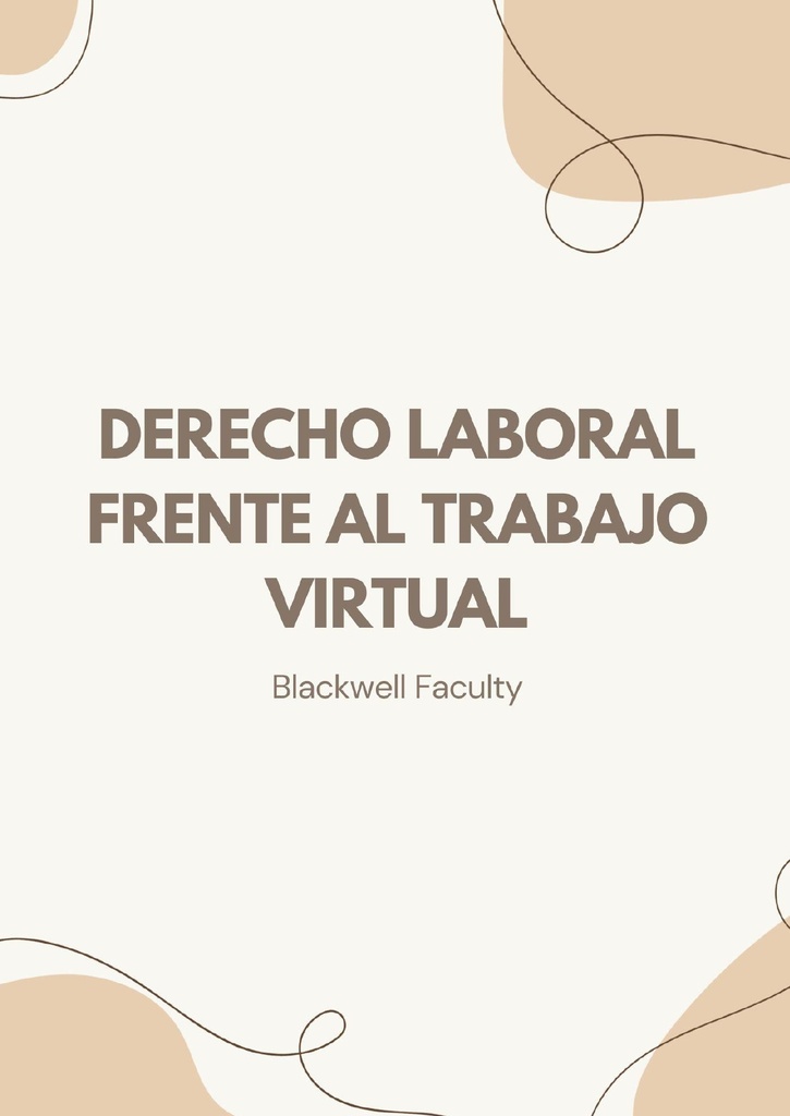 DERECHO LABORAL FRENTE AL TRABAJO VIRTUAL