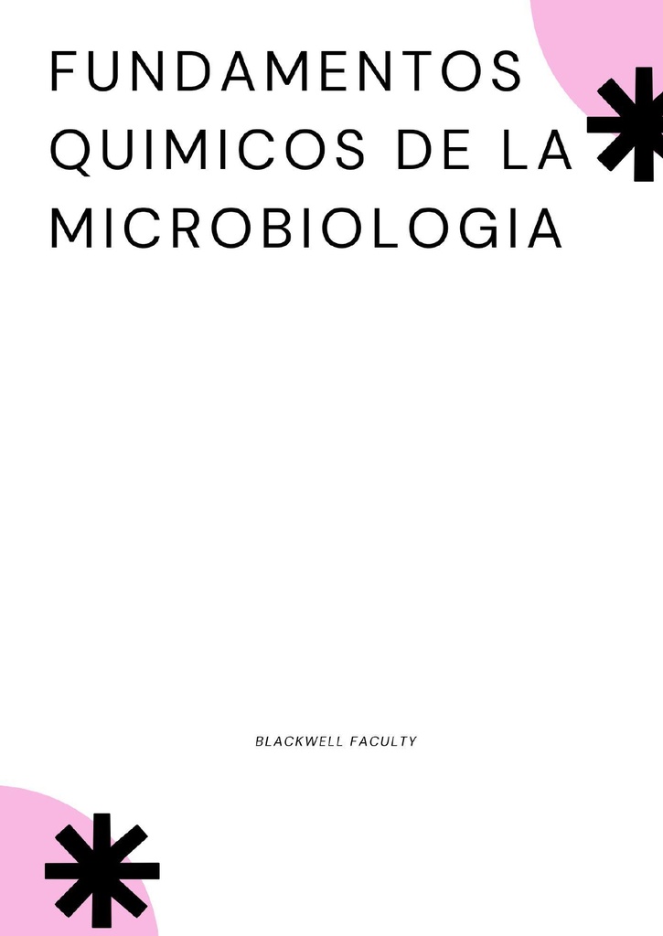 FUNDAMENTOS QUIMICOS DE LA MICROBIOLOGIA