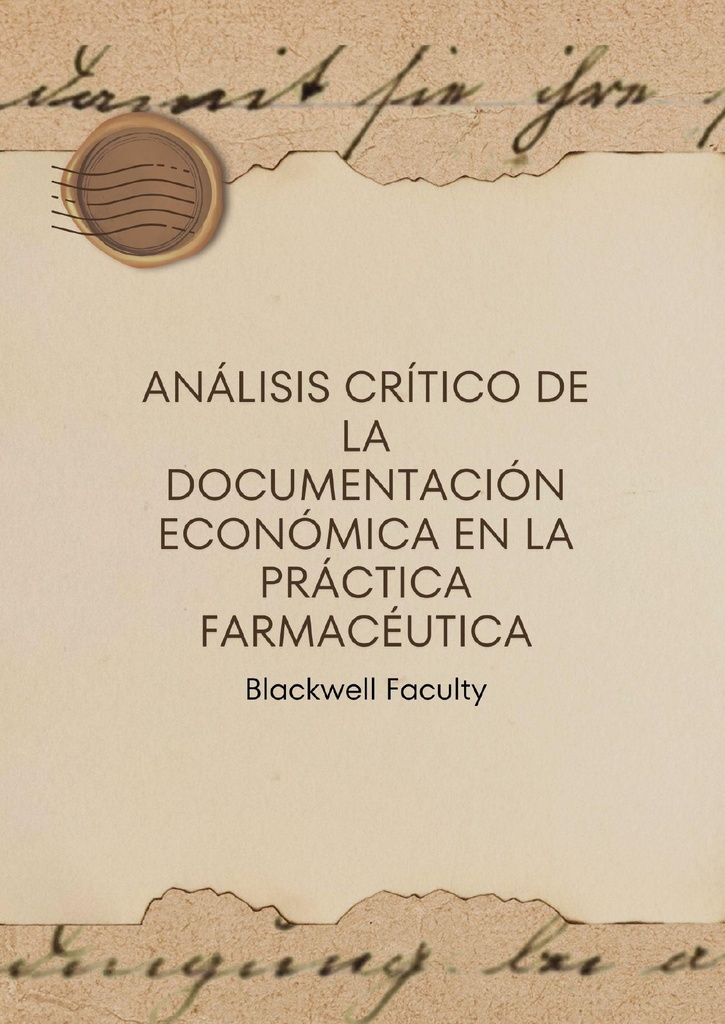 ANÁLISIS CRÍTICO DE LA DOCUMENTACIÓN ECONÓMICA EN LA PRÁCTICA FARMACÉUTICA
