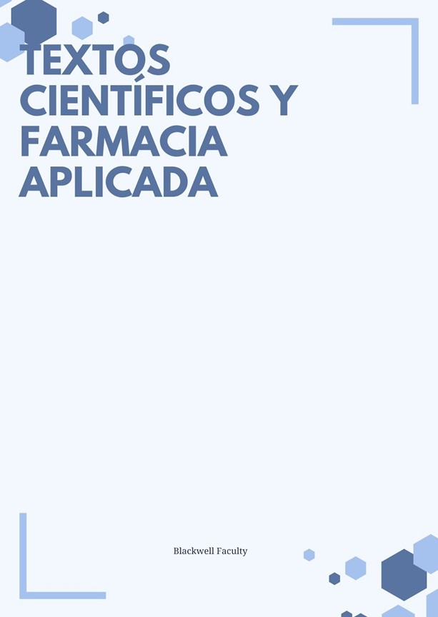 TEXTOS CIENTÍFICOS Y FARMACIA APLICADA