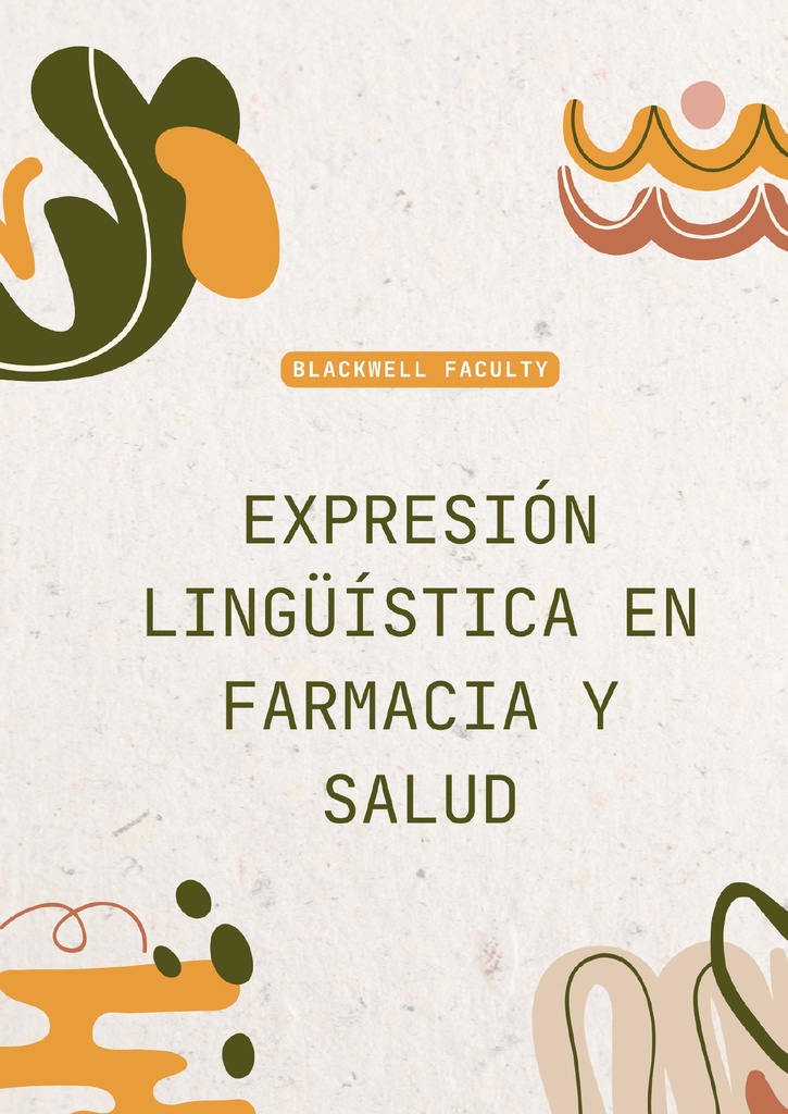 EXPRESIÓN LINGÜÍSTICA EN FARMACIA Y SALUD