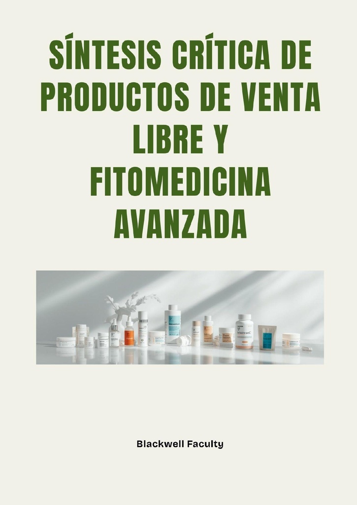 SÍNTESIS CRÍTICA DE PRODUCTOS DE VENTA LIBRE Y FITOMEDICINA AVANZADA