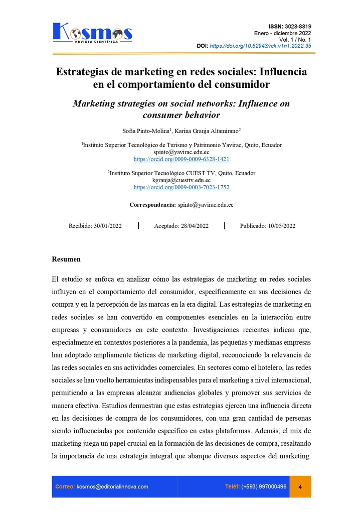 Estrategias de marketing en redes sociales: Influencia en el comportamiento del consumidor