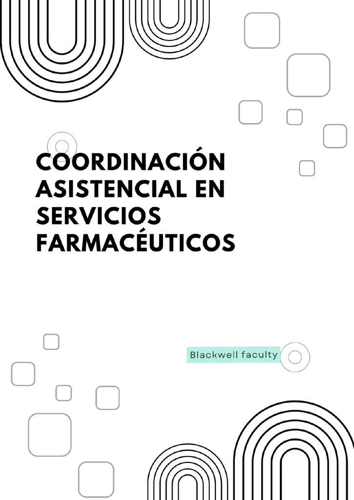 COORDINACIÓN ASISTENCIAL EN SERVICIOS FARMACÉUTICOS
