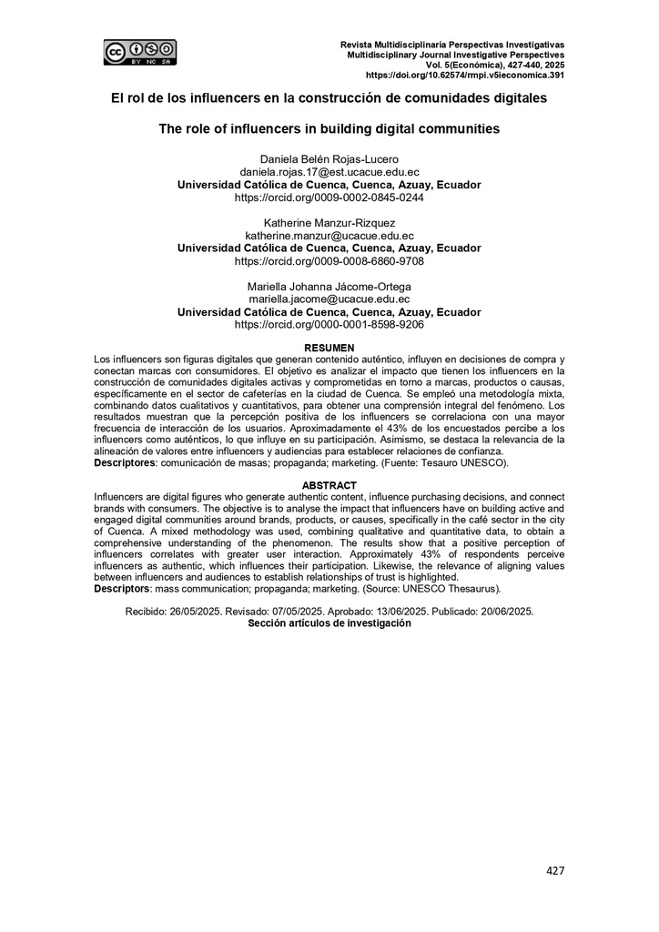 El rol de los influencers en la construcción de comunidades digitales