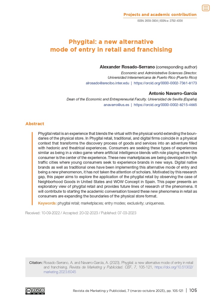 Phygital: un nuevo modo de entrada en retail y en franquicias