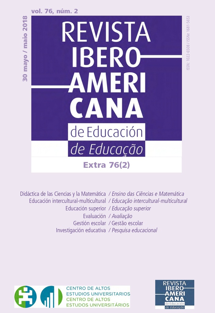 Revista Iberoamericana de Educación (RIE) Vol. 76 Núm. 2 (2018): Número especial