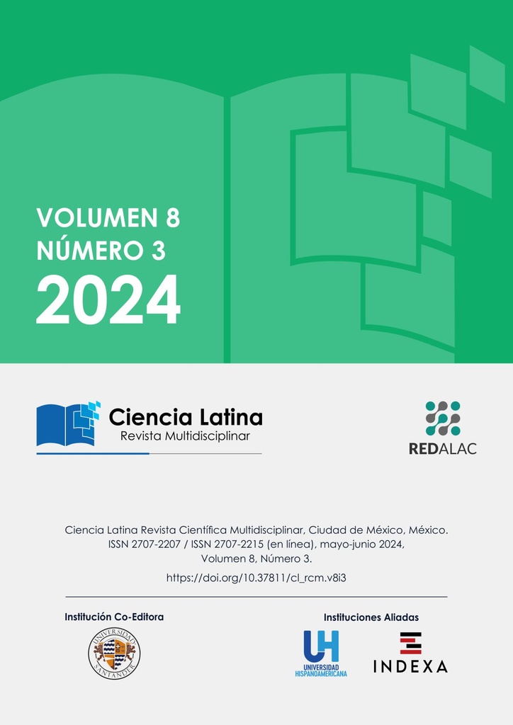 Ciencia Latina Revista Multidisciplinar Vol. 8 Núm. 3