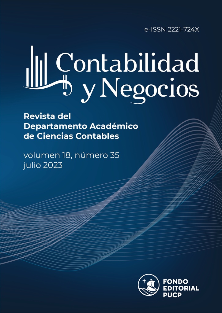 Contabilidad y Negocios Vol. 18 Núm. 35
