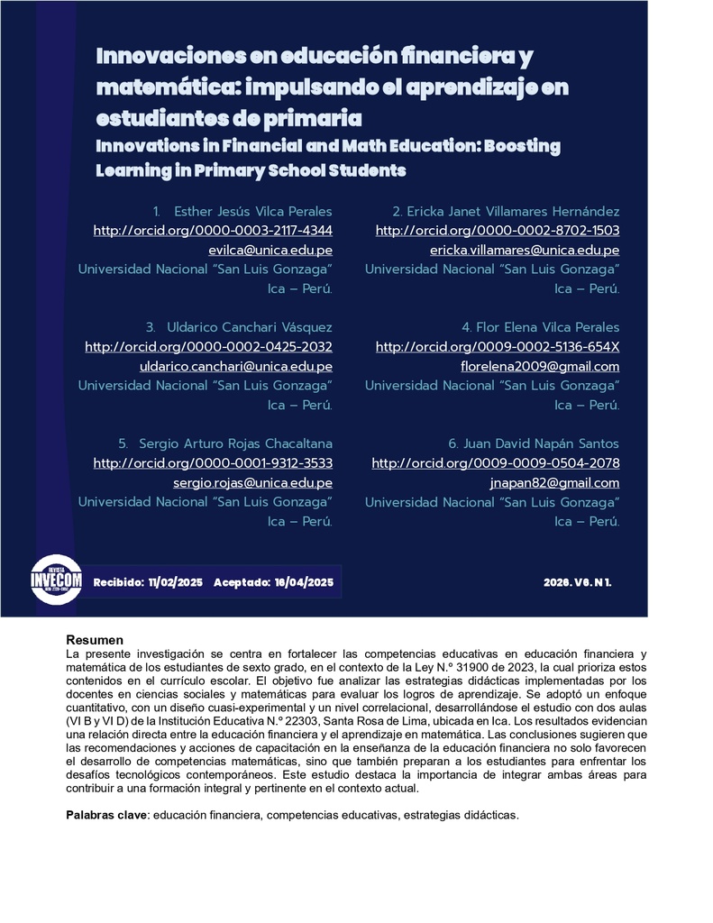 Revista InveCom Vol. 6 Núm. 1