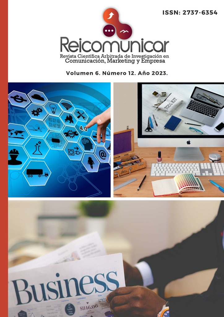 Revista Científica Arbitrada de Investigación en Comunicación, Marketing y Empresa Vol. 6 Núm. 12