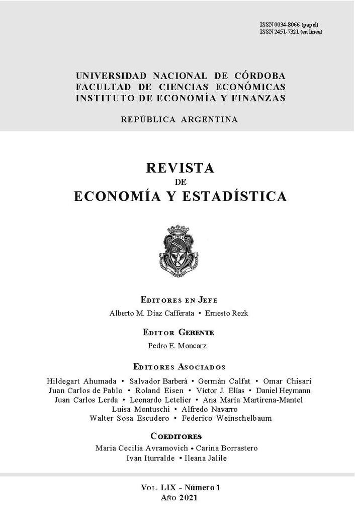 Consideraciones metodológicas acerca del Análisis Estocástico de Frontera en modelos de datos de panel: evidencias del modelo ECF orientado a costos en el Sector Bancario Argentino