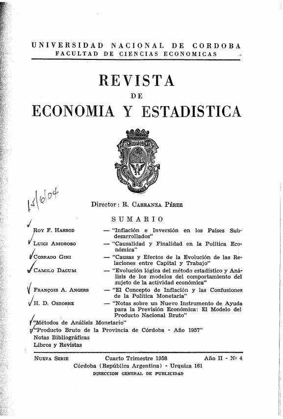 Evolución lógica del método estadístico y análisis de los modelos del comportamiento del sujeto de la actividad económica