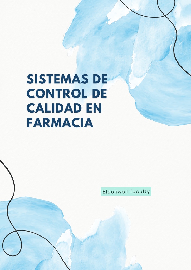 SISTEMAS DE CONTROL DE CALIDAD EN FARMACIA