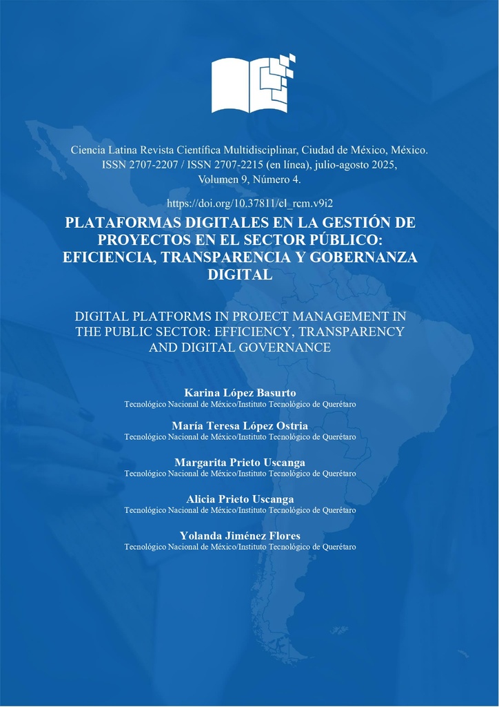 Plataformas digitales en la gestión de proyectos en el sector público: eficiencia, transparencia y gobernanza digital