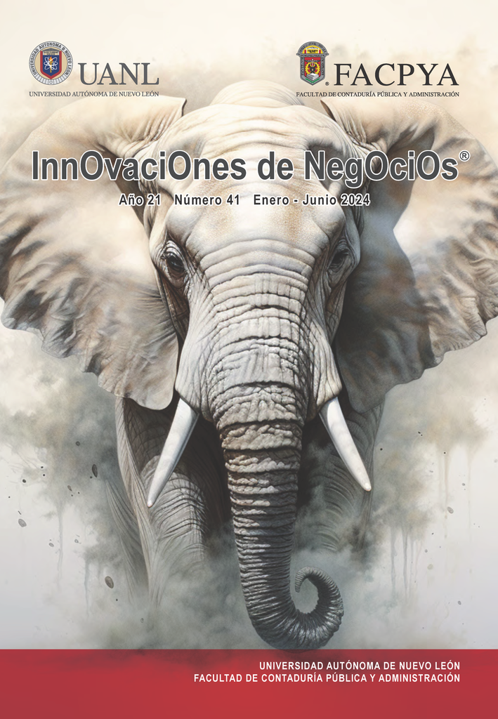 Revista InnOvaciOnes de NegOciOs Vol. 21 Núm. 41