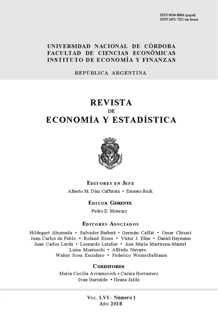Revista de Economía y Estadística Vol. 56 Núm. 1