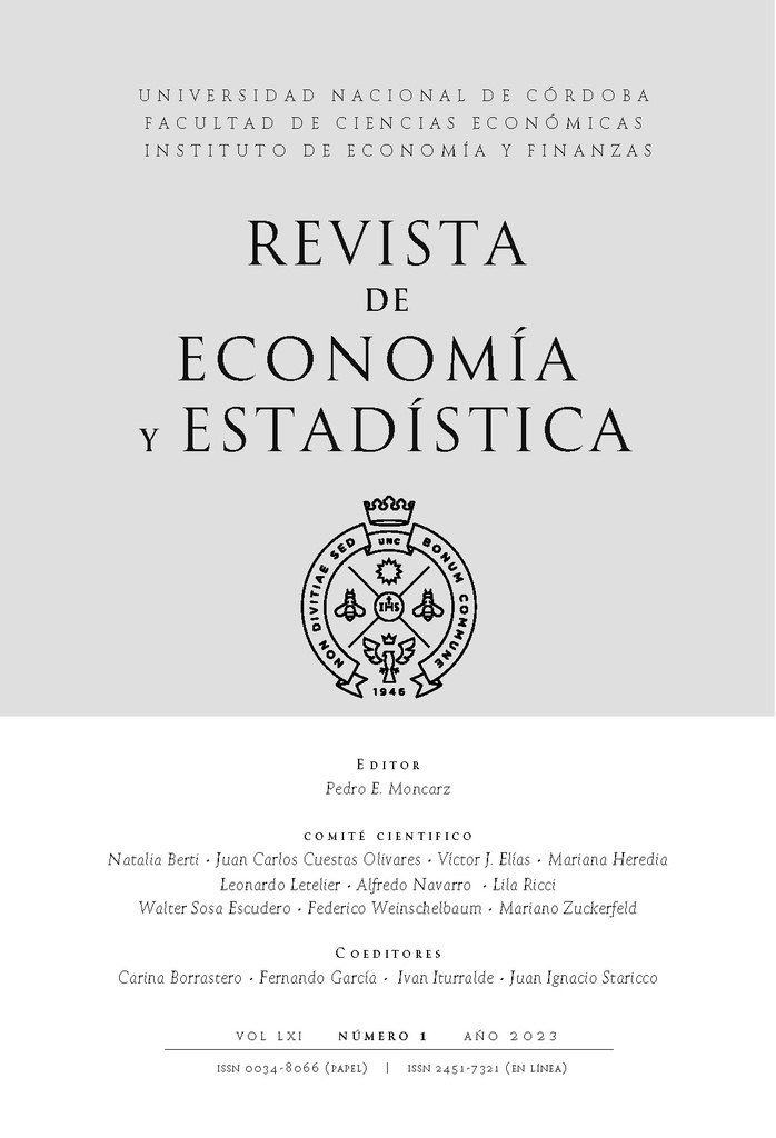 Revista de Economía y Estadística Vol. 61 Núm. 1