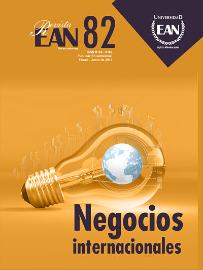 Revista Escuela de Administración de Negocios Núm. 82: Negocios Internacionales