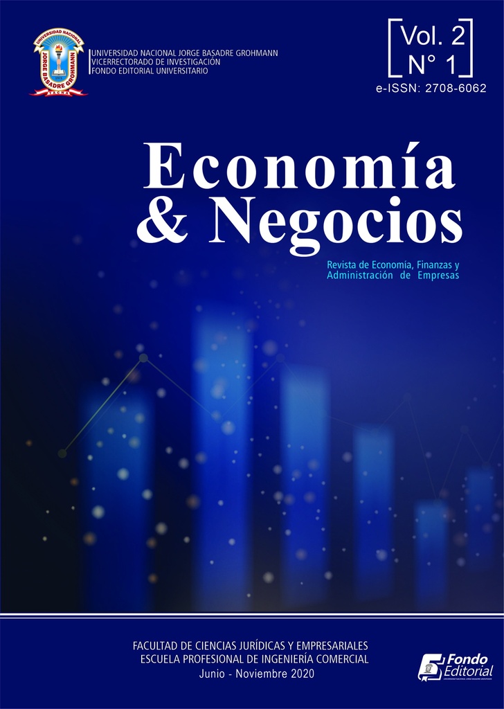 Revista Economía &amp; Negocios Vol. 2 Núm. 1