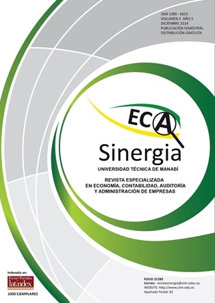 Revista ECA Sinergia Vol. 5 Núm. 3